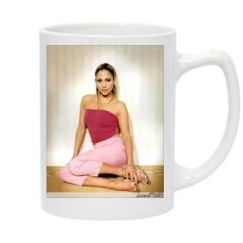 Jennifer Lopez 14oz White Statesman Mug