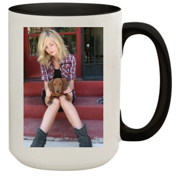 Brittany Robertson 15oz Colored Inner & Handle Mug