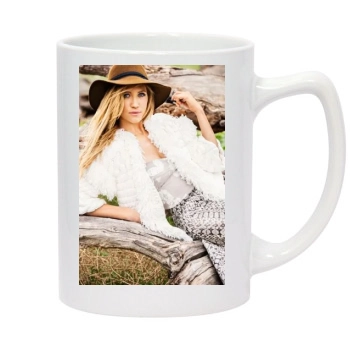 Brittany Snow 14oz White Statesman Mug