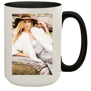 Brittany Snow 15oz Colored Inner & Handle Mug