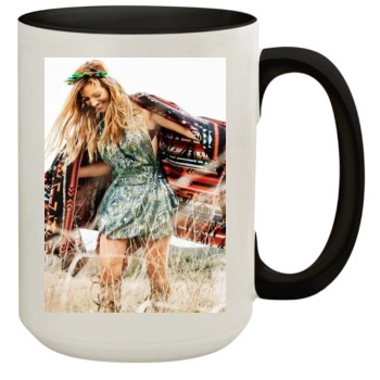 Brittany Snow 15oz Colored Inner & Handle Mug