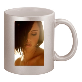 Brooke Burke 11oz Metallic Silver Mug