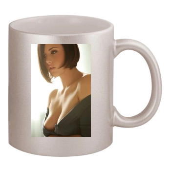 Brooke Burke 11oz Metallic Silver Mug