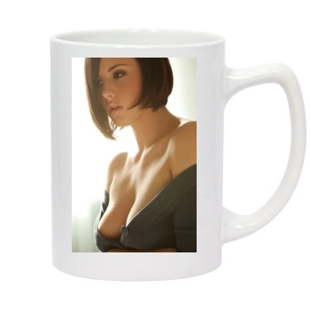 Brooke Burke 14oz White Statesman Mug