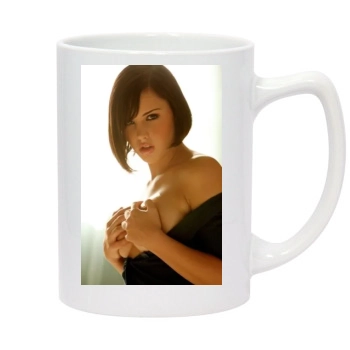 Brooke Burke 14oz White Statesman Mug