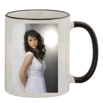 Jennifer Love Hewitt 11oz Colored Rim & Handle Mug