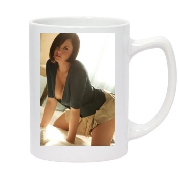 Brooke Burke 14oz White Statesman Mug