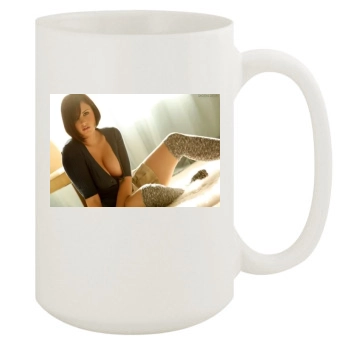 Brooke Burke 15oz White Mug