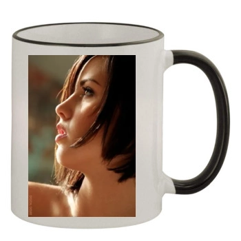 Brooke Burke 11oz Colored Rim & Handle Mug