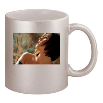 Brooke Burke 11oz Metallic Silver Mug