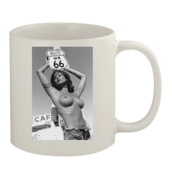 Brooke Burke 11oz White Mug