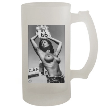 Brooke Burke 16oz Frosted Beer Stein