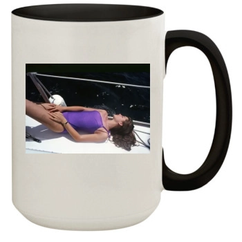 Brooke Shields 15oz Colored Inner & Handle Mug