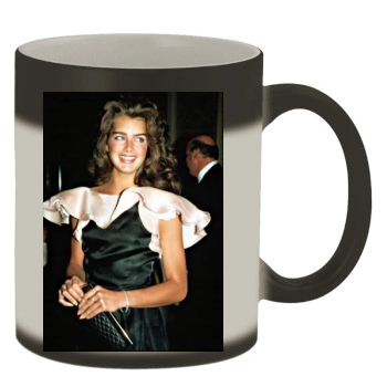 Brooke Shields Color Changing Mug