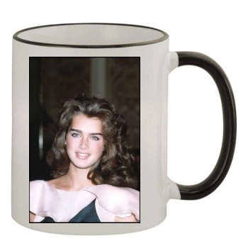 Brooke Shields 11oz Colored Rim & Handle Mug