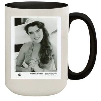 Brooke Shields 15oz Colored Inner & Handle Mug