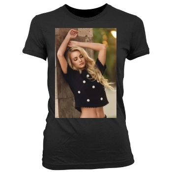 Bryana Holly Women's Junior Cut Crewneck T-Shirt