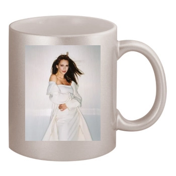 Jennifer Love Hewitt 11oz Metallic Silver Mug