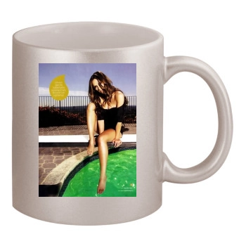 Jennifer Love Hewitt 11oz Metallic Silver Mug