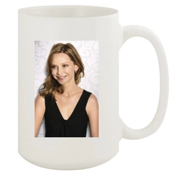 Calista Flockhart 15oz White Mug