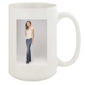 Calista Flockhart 15oz White Mug