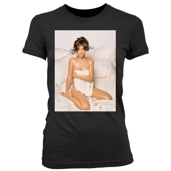 Jennifer Love Hewitt Women's Junior Cut Crewneck T-Shirt