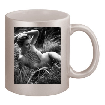 Cameron Diaz 11oz Metallic Silver Mug