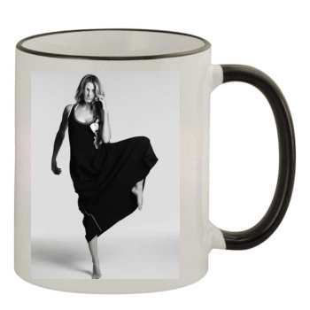 Cameron Diaz 11oz Colored Rim & Handle Mug