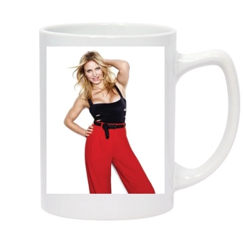 Cameron Diaz 14oz White Statesman Mug