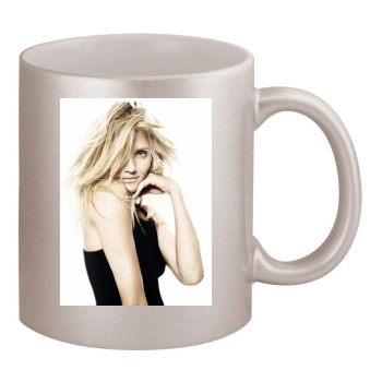 Cameron Diaz 11oz Metallic Silver Mug