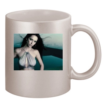 Jennifer Love Hewitt 11oz Metallic Silver Mug