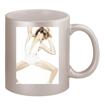 Cameron Diaz 11oz Metallic Silver Mug