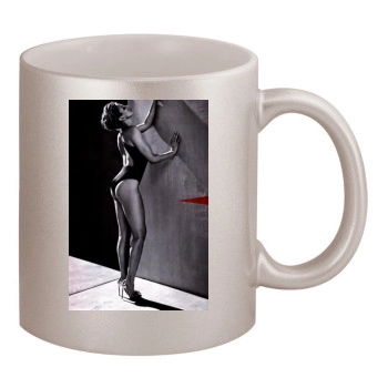 Cameron Diaz 11oz Metallic Silver Mug