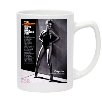 Cameron Diaz 14oz White Statesman Mug