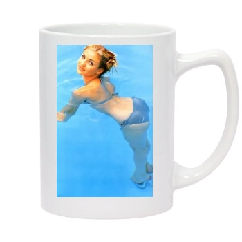 Cameron Diaz 14oz White Statesman Mug