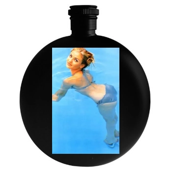 Cameron Diaz Round Flask