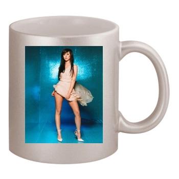 Jennifer Love Hewitt 11oz Metallic Silver Mug