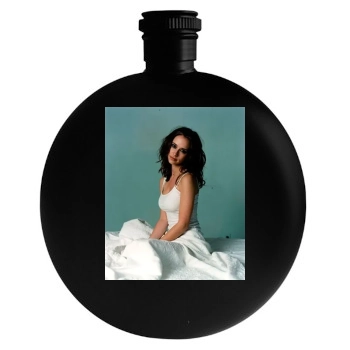 Jennifer Love Hewitt Round Flask