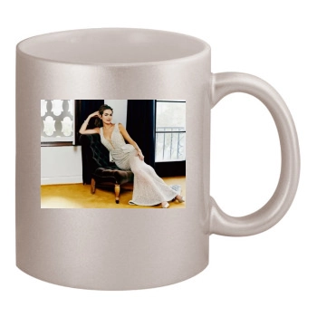 Camilla Belle 11oz Metallic Silver Mug