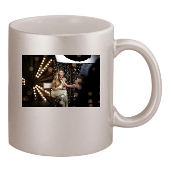 Candice Swanepoel 11oz Metallic Silver Mug