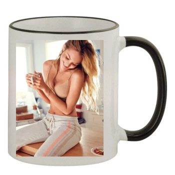 Candice Swanepoel 11oz Colored Rim & Handle Mug