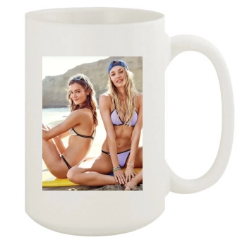 Candice Swanepoel 15oz White Mug