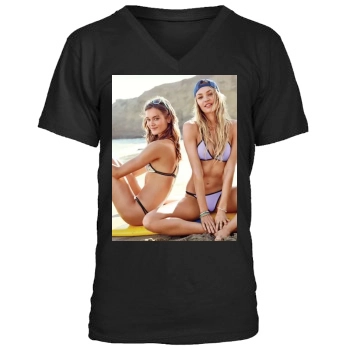 Candice Swanepoel Men's V-Neck T-Shirt