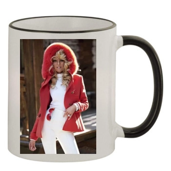 Candice Swanepoel 11oz Colored Rim & Handle Mug