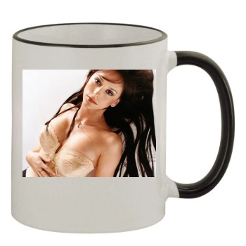 Jennifer Love Hewitt 11oz Colored Rim & Handle Mug