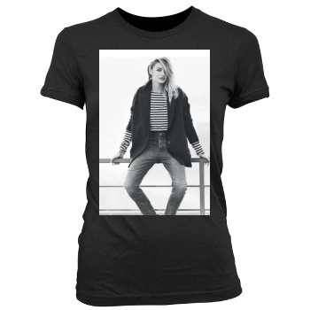 Candice Swanepoel Women's Junior Cut Crewneck T-Shirt