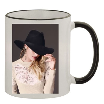 Candice Swanepoel 11oz Colored Rim & Handle Mug