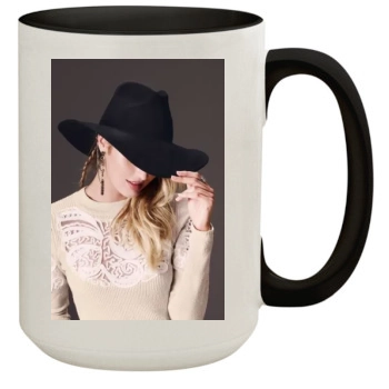 Candice Swanepoel 15oz Colored Inner & Handle Mug