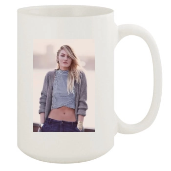 Candice Swanepoel 15oz White Mug