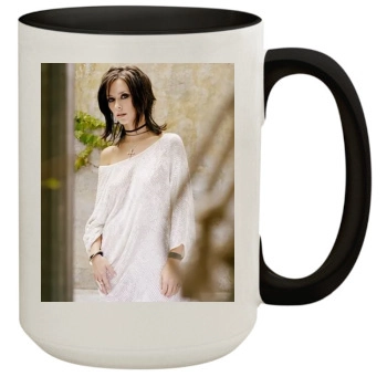 Jennifer Love Hewitt 15oz Colored Inner & Handle Mug